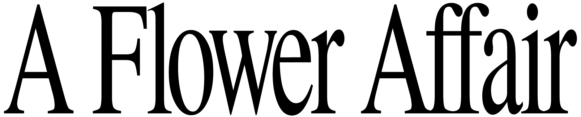 A Flower Affair Logo